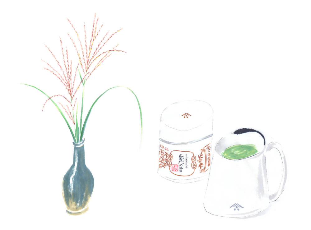 一保堂茶園、3個セット、雲門の昔と幾世の昔と若き白 すすきと雲門の昔。 – 一保堂茶舗