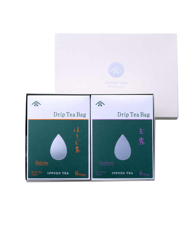 ドリップティーバッグセット(玉露・ほうじ茶)
