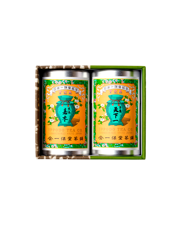 一保堂　玉露　天下一 ・ 煎茶　嘉木　小缶詰合せ　90g未使用 玉露 天下一・煎茶 嘉木 (小缶) – 一保堂茶舗