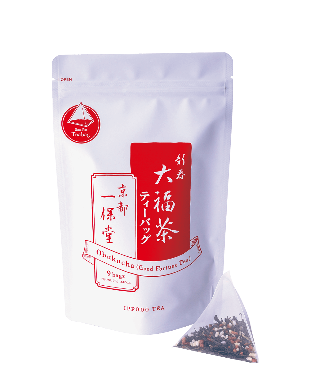 11月15日発売】三角茶袋大福茶9袋入 – 一保堂茶舗
