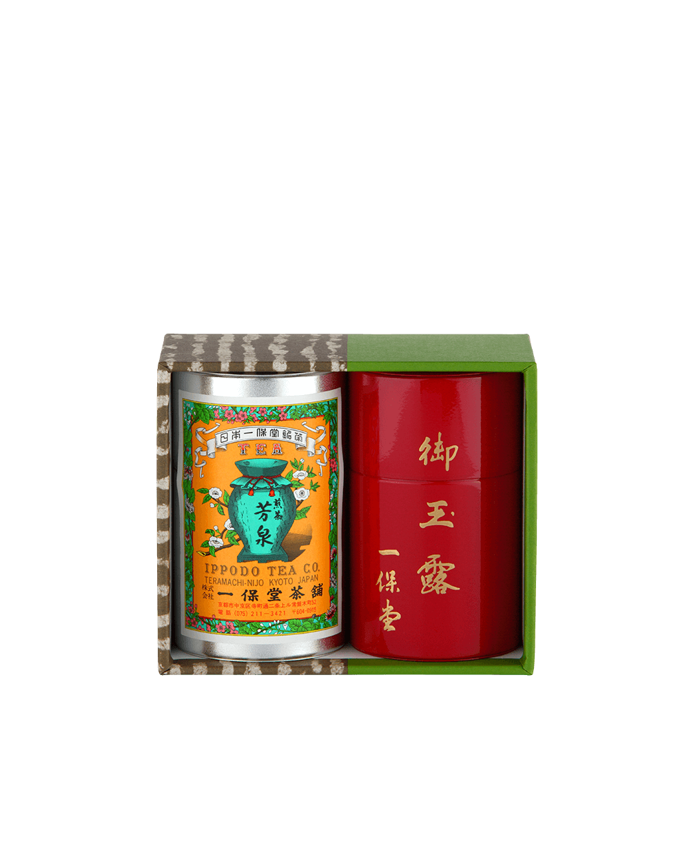 玉露 麟鳳・煎茶 芳泉 (小缶)