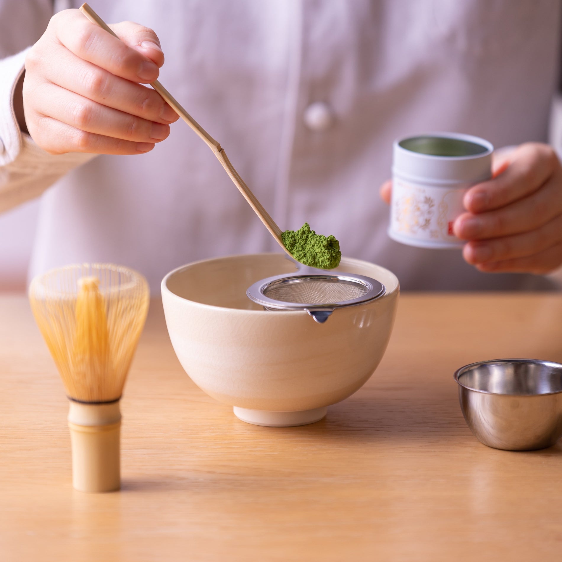 【青山店】抹茶ミニワークショップ