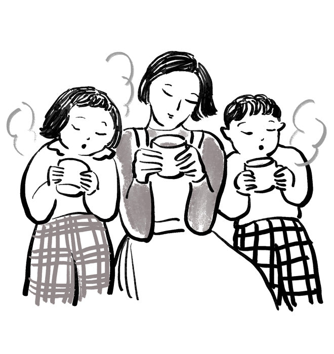 家族でわいわい<br>楽しむお茶は？