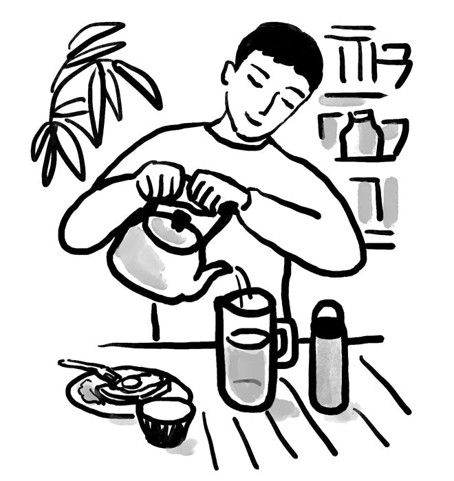 私の暮らしに<br>欠かせないお茶