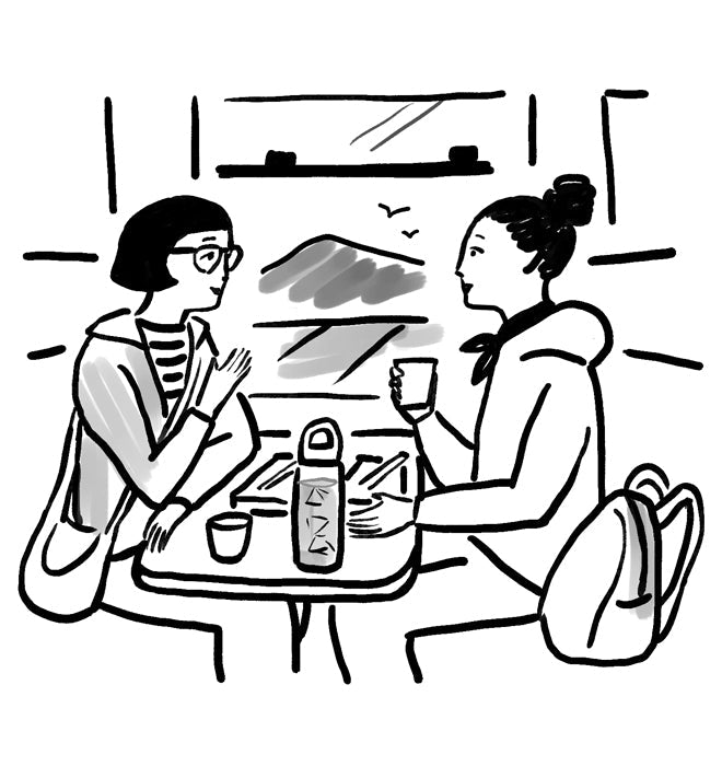 外で楽しむお茶は？