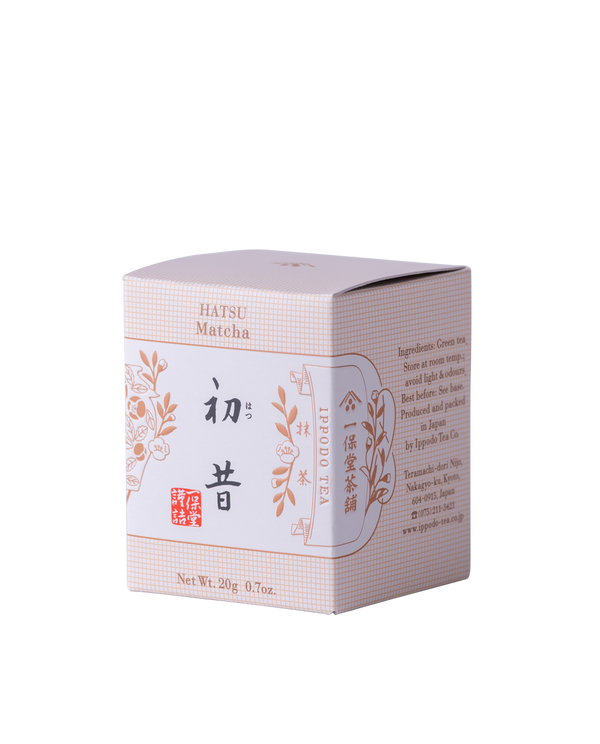 【一保堂茶舗】 抹茶 「初昔 HATSU Matcha 40g 」6個セット Sold out] Hatsu-mukashi 40g Box – Ippodo Tea Global