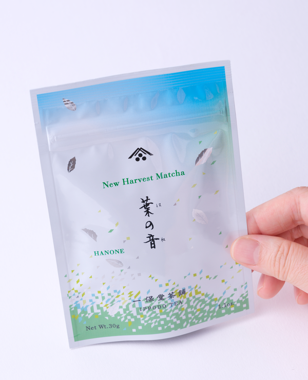 【7月1日発売・夏季限定】抹茶 葉の音(はのね) 30g袋