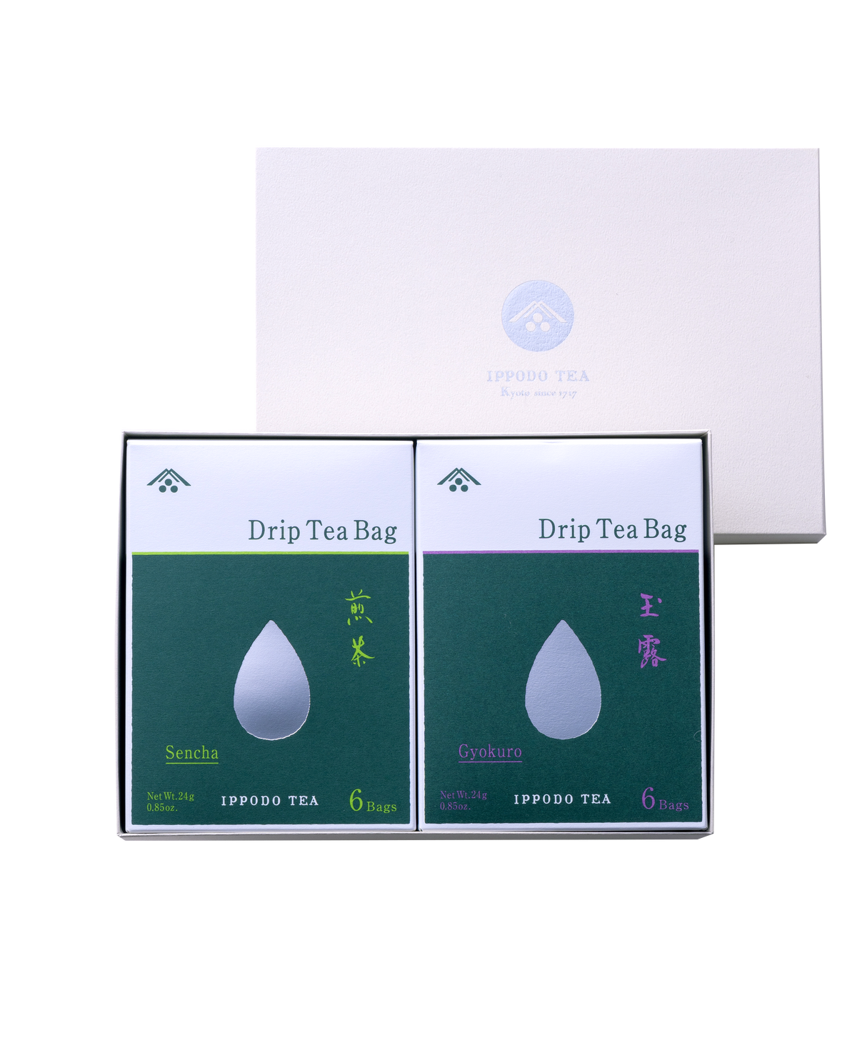 IPPODO TEA 一保堂茶舗　玉露・煎茶 ギフトセット ドリップティーバッグセット(玉露・煎茶) – 一保堂茶舗