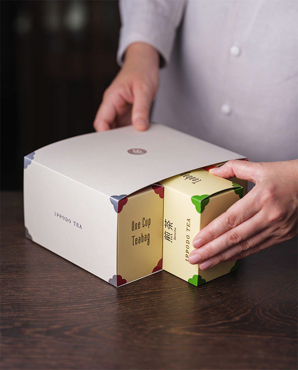 ティーバッグ3種セット(玉露・煎茶・ほうじ茶 各22袋入) – 一保堂茶舗