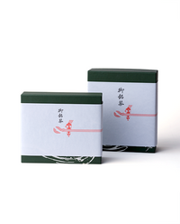 玉露 天下一・煎茶 嘉木　錻力製茶筒(中)特製箱入
