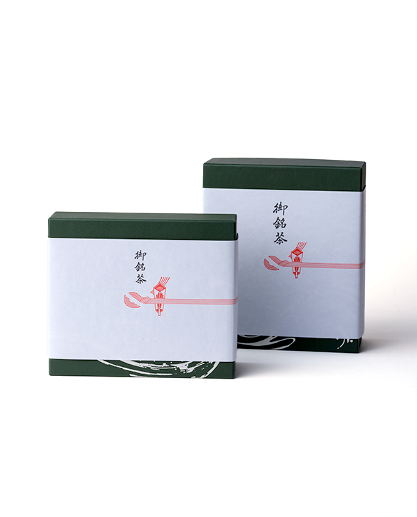 玉露 天下一・煎茶 嘉木　錻力製茶筒(中)特製箱入