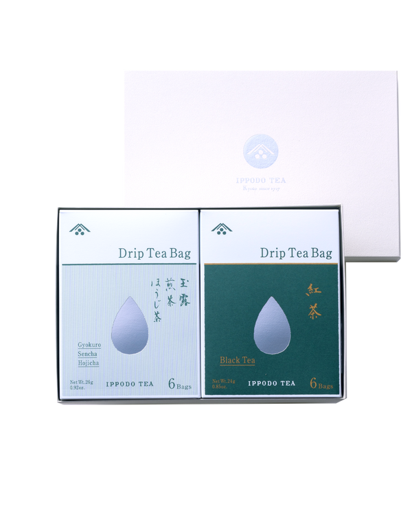 【2月1日発売】ドリップティーバッグセット(玉露・煎茶・ほうじ茶・紅茶)