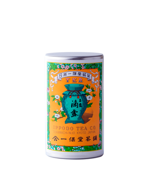 一保堂茶舗　IPPODO TEA 煎茶・玉露　中缶４本　と　ちりめん山椒のセット 一保堂茶舗 IPPODO TEA 煎茶・玉露 中缶4本 と ちりめん山椒の