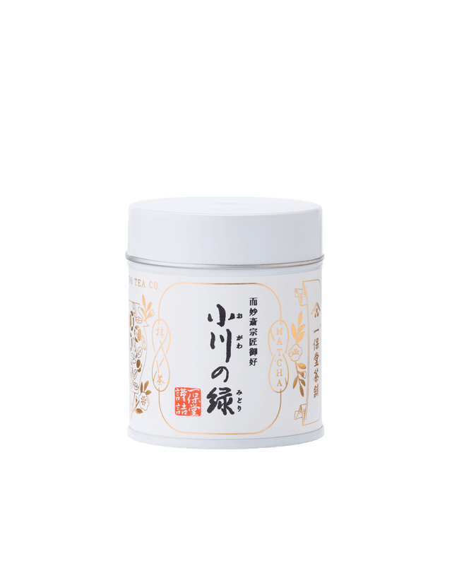 抹茶 小川の緑(おがわのみどり)40g缶