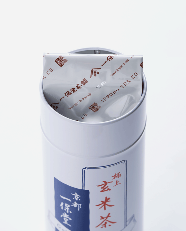 一保堂茶舗 極上玄米茶大缶箱(130g)