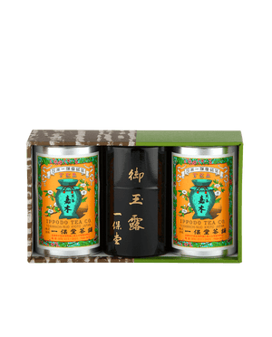 玉露 甘露・煎茶 嘉木2本 (小缶) – 一保堂茶舗 玉露 甘露・煎茶 嘉木2本 (小缶) – 一保堂茶舗